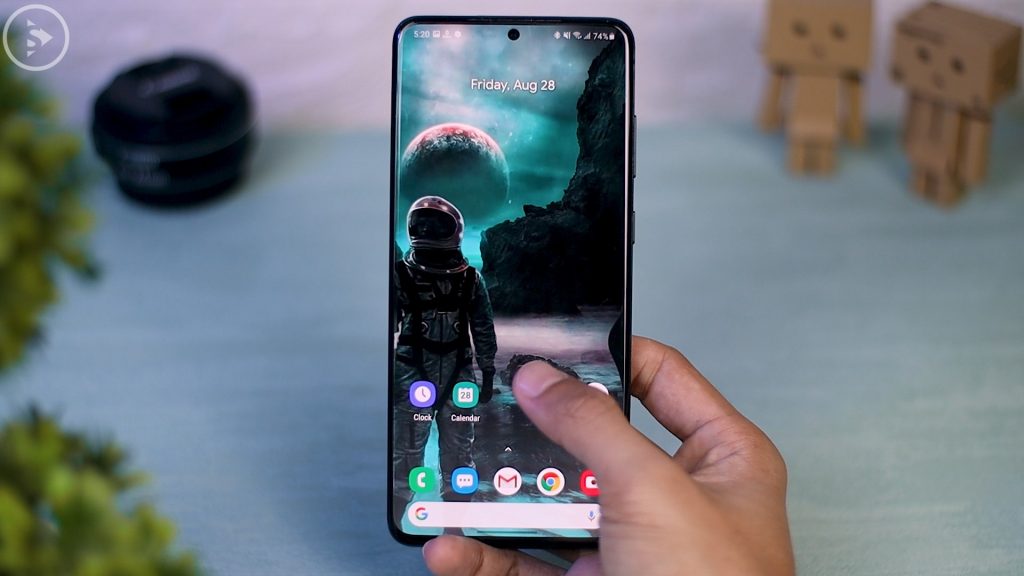 25 Fitur Terbaru di Update One UI 2.5 - full screen gesture di launcher lain