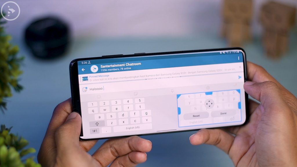 25 Fitur Terbaru di Update One UI 2.5 - setting untuk ubah keyboard size