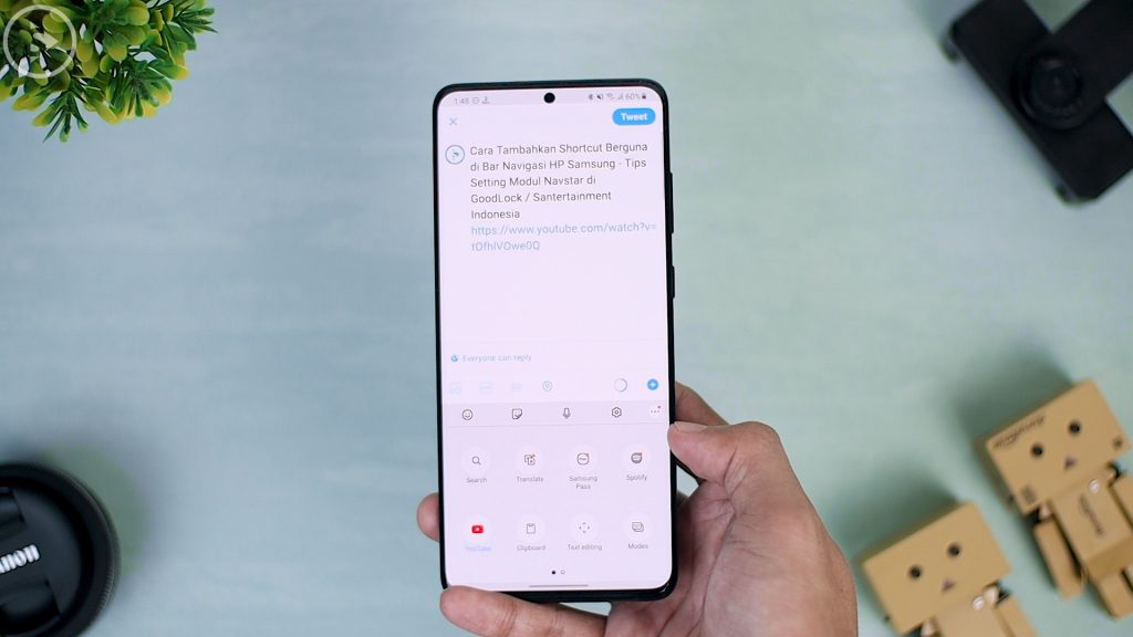 25 Fitur Terbaru di Update One UI 2.5 - youtube on keyboard 2