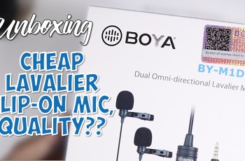 Unboxing Boya BY M1DM Dual