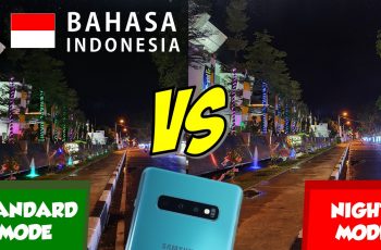 Night Mode Samsung Galaxy S10+ Bahasa Indonesia