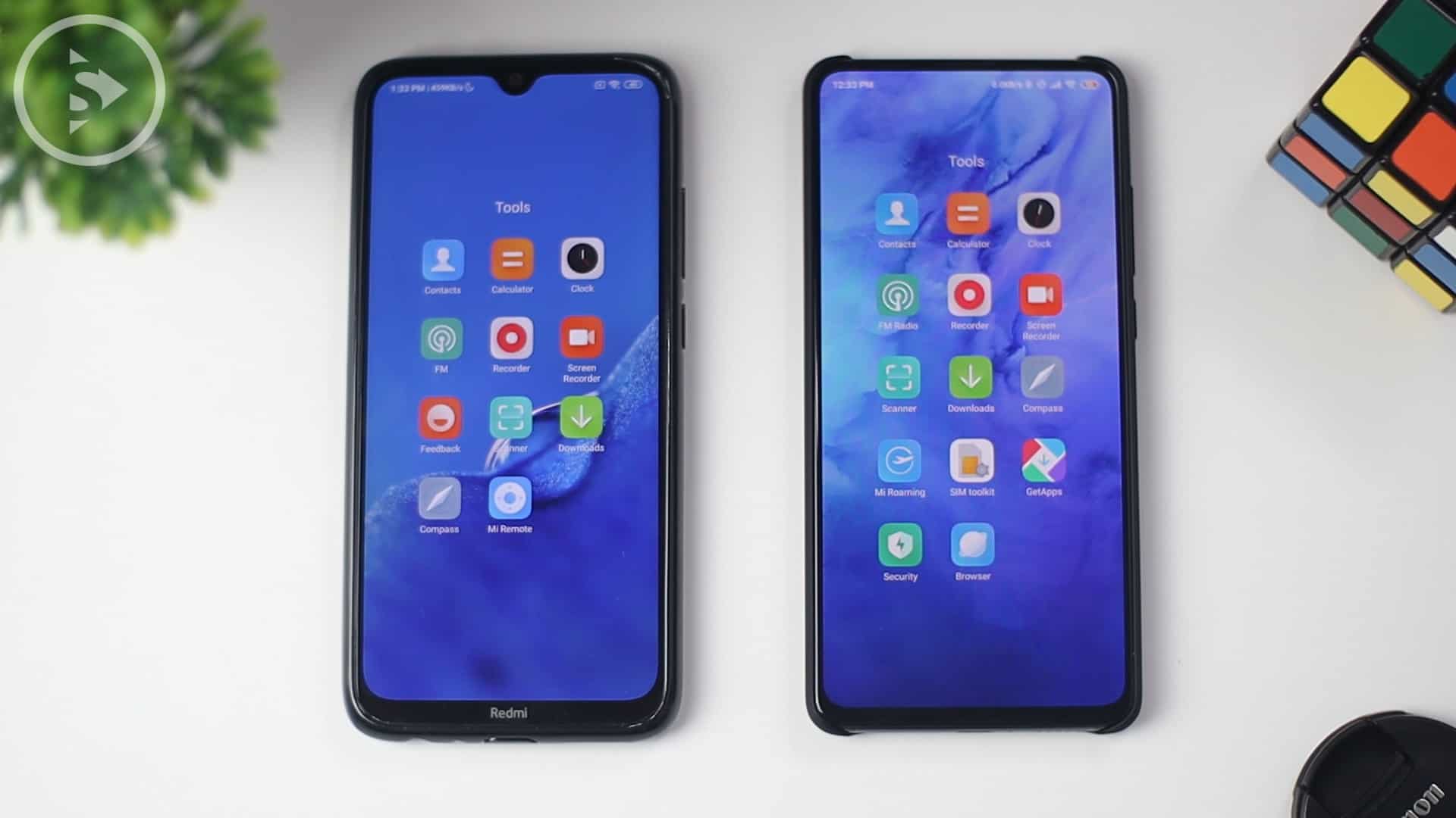 Perubahan Desain Icon Baru & Update System Design - Update Fitur Baru di MIUI 11 - Xiaomi Redmi Note 8 MIUI 10 Vs Xiaomi Mi 9T (Redmi K20) MIUI 11