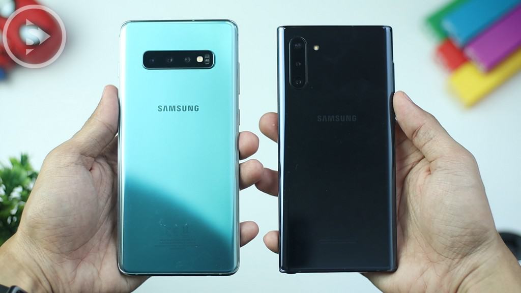 Samsung Note10 Vs S10+ Rear Camera Design - Unboxing Samsung Galaxy Note10 Warna Aura Black Indonesia di Tahun 2020 - Harga Barunya Sudah Turun!
