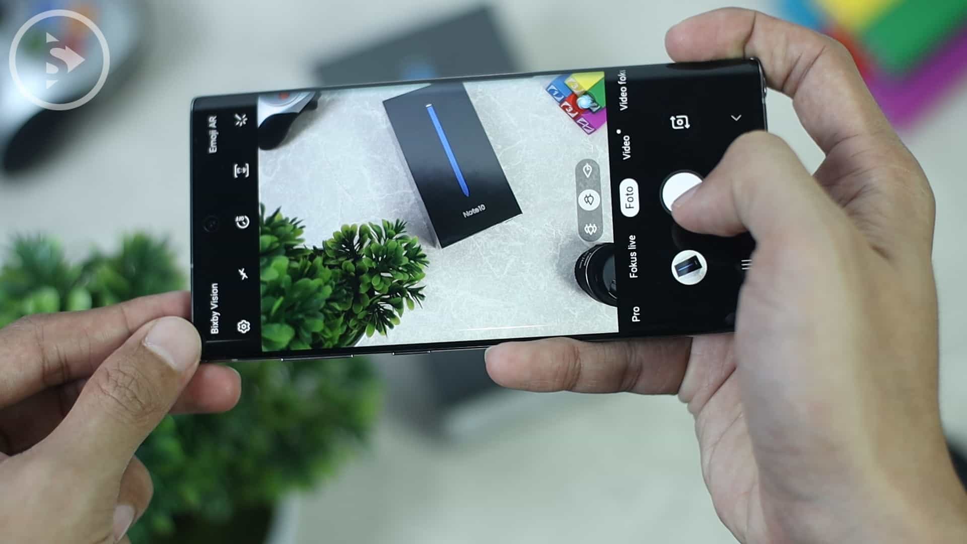 Tes Hasil Foto - Unboxing HP Samsung Warna Indah di Tahun 2020 - Samsung Galaxy Note10 Indonesia Warna Aura Glow