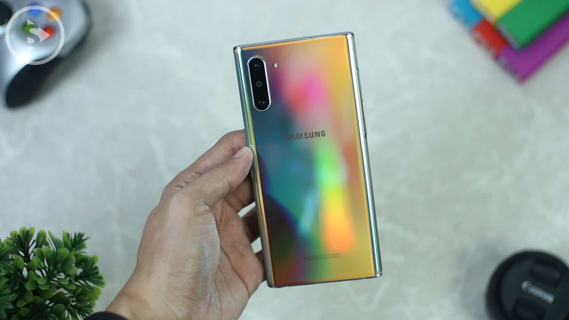 Warna Aura Glow Samsung Galaxy Note10 - Unboxing HP Samsung Warna Indah di Tahun 2020 - Samsung Galaxy Note10 Indonesia Warna Aura Glow