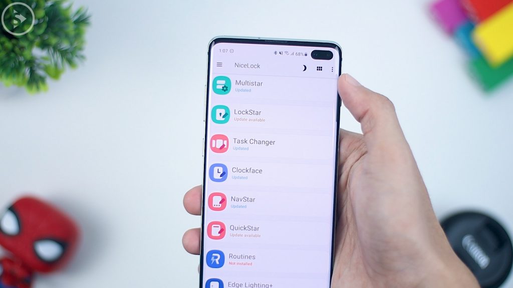 Cara Download dan Install Good Lock di HP Samsung OneUI di Indonesia -  foto 3 titik kanan atas