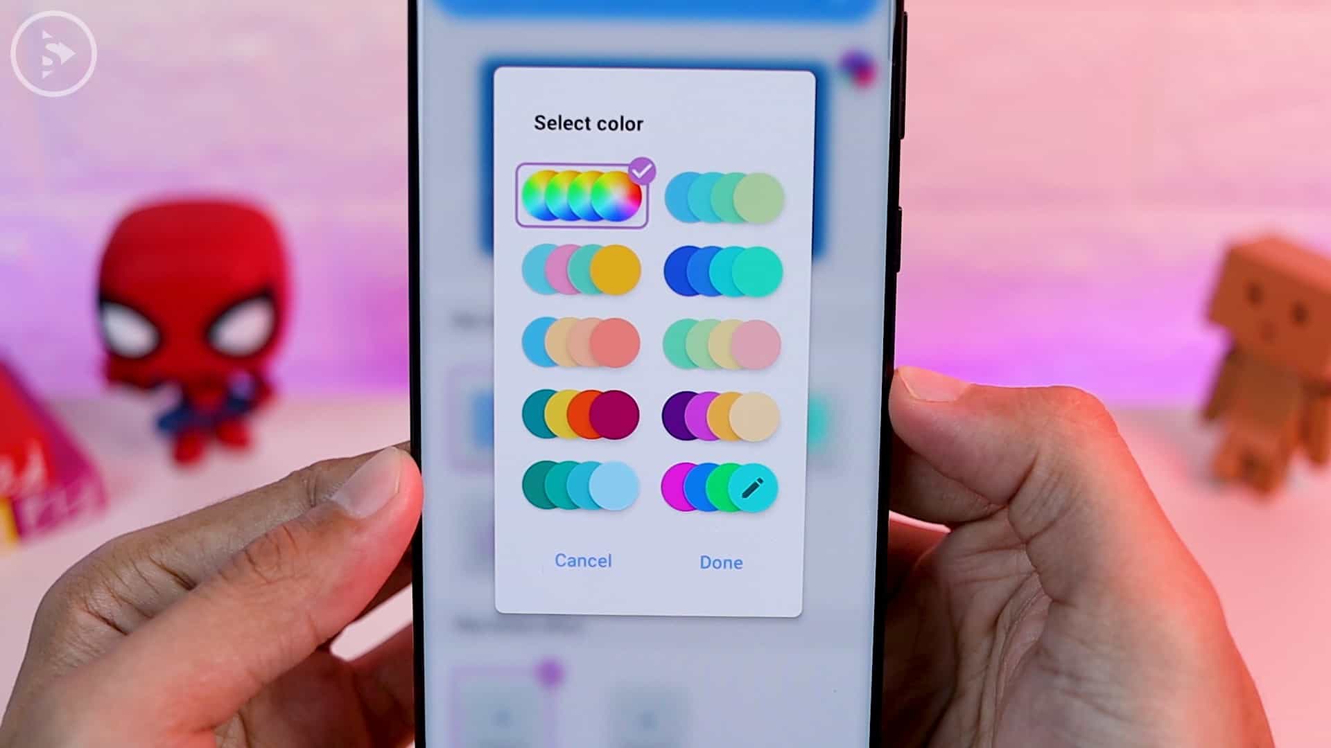 Tips Aplikasi Keys Cafe Terbaru Good Lock - pilihan warna di untuk efeknya di keys cafe