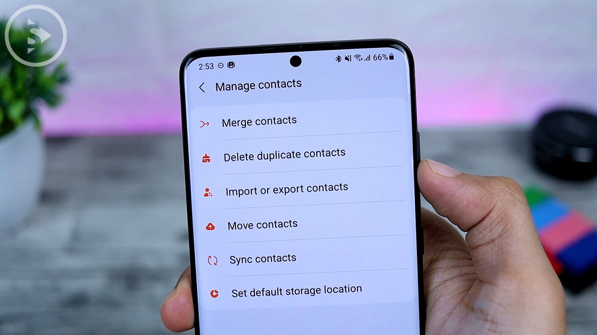 25 Fitur Baru di One UI 3.0 Dengan Android 11 - Merge or Remove Duplicate Contacts