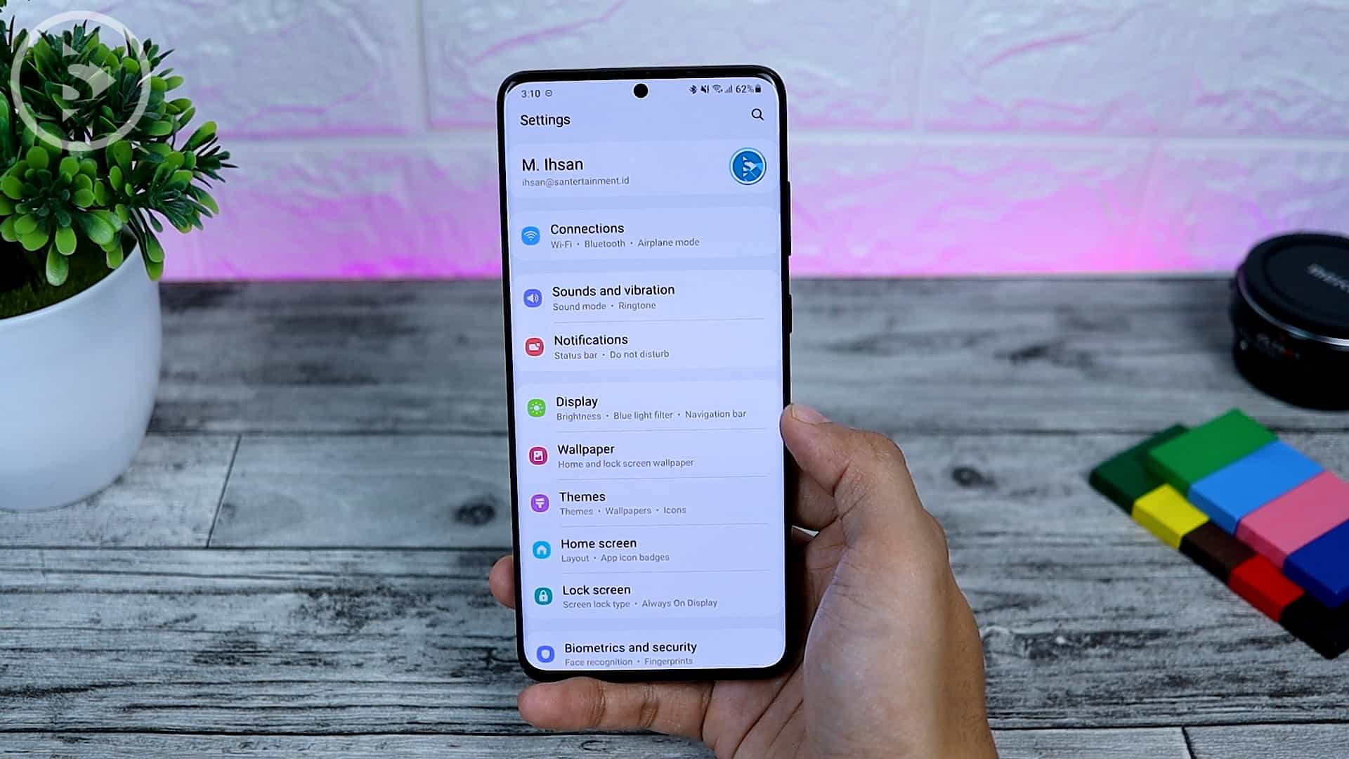 25 Fitur Baru di One UI 3.0 Dengan Android 11 - New Setting Design