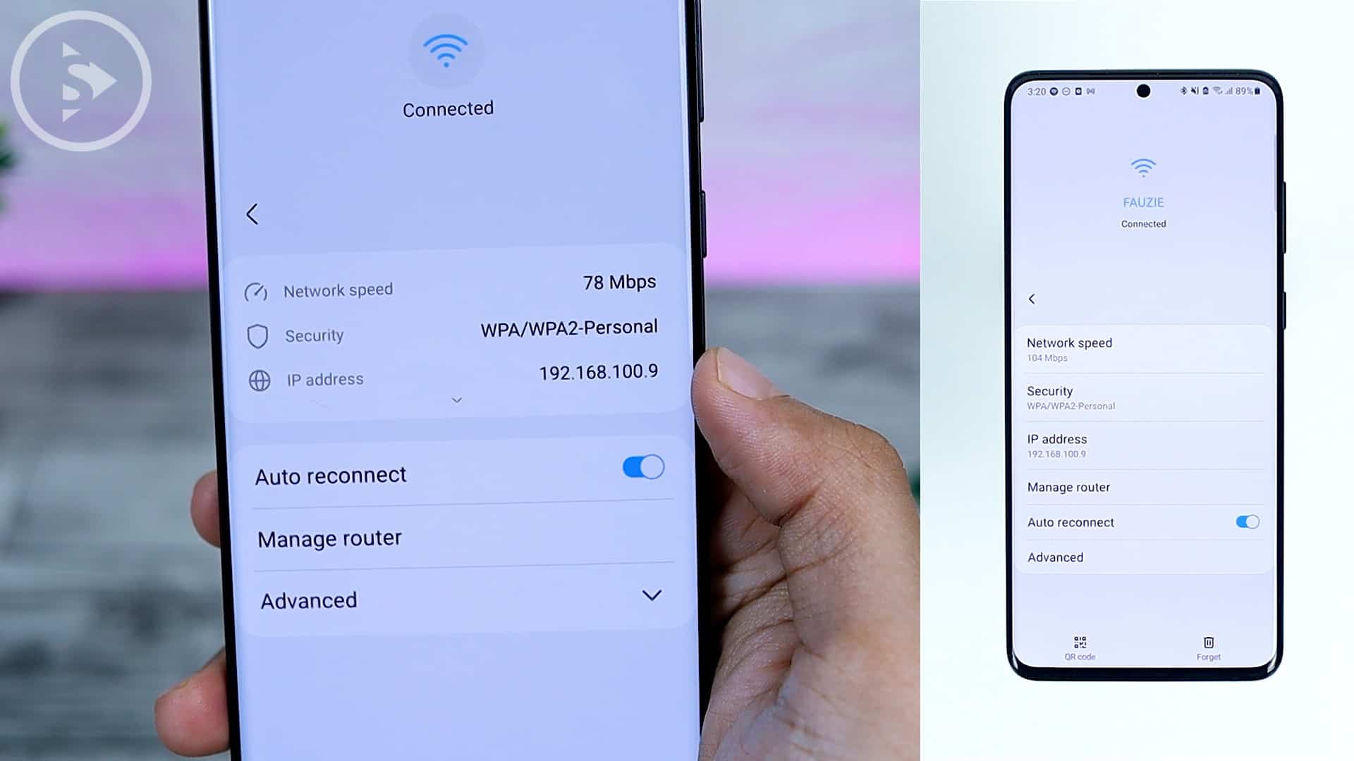 25 Fitur Baru di One UI 3.0 Dengan Android 11 - New Wi-Fi Look