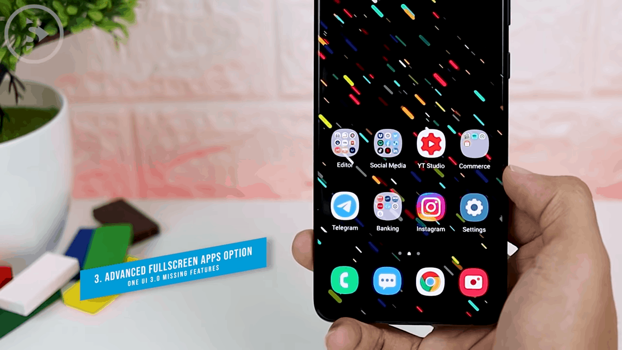 Advanced Fullscreen Apps Option