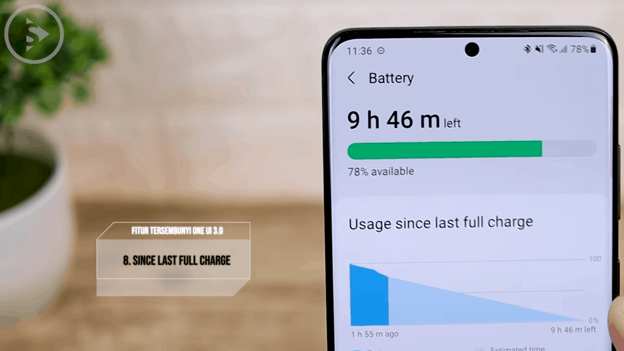 Battery Usage Since Last Full Charge