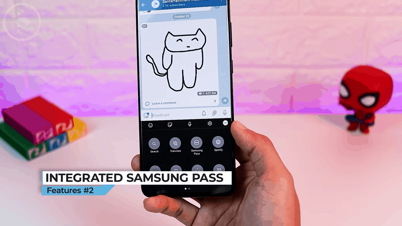 Integrated Samsung Pass