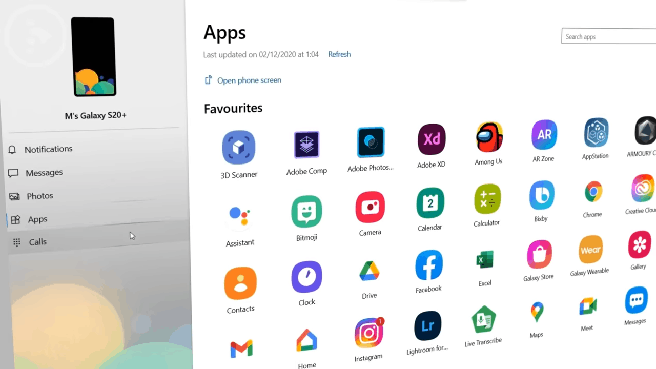 Link to Windows