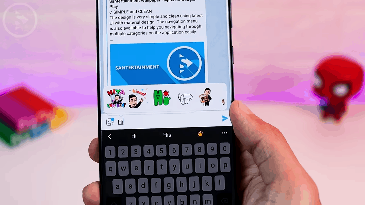 Sticker & Emoji Suggestion