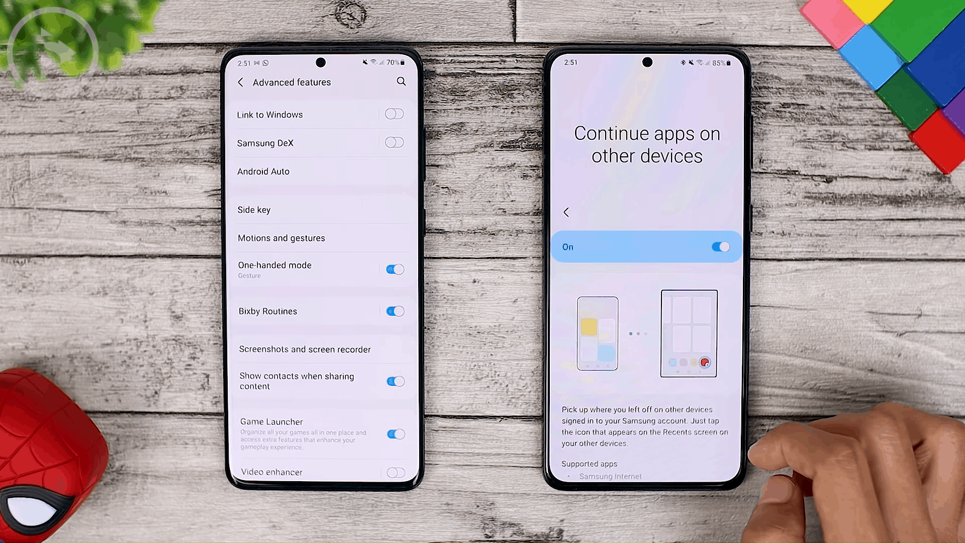 Continue Apps on Other Devices - Cek Fitur Terbaru One UI 3.1 di Samsung S21+ yang Belum Tersedia di One UI 3.0 Samsung S20+ (PART 1)