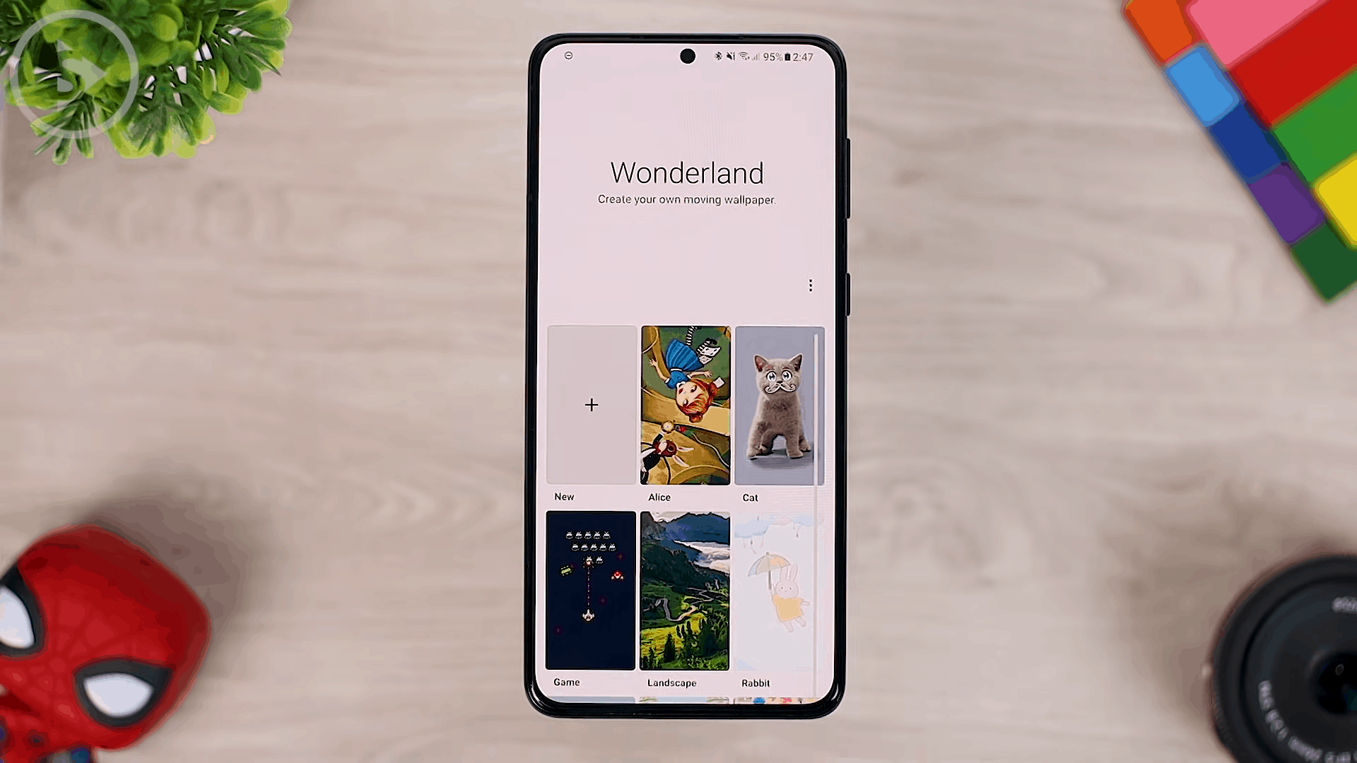 New Default Theme on Wonderland Application - 8 Fitur Keren di Update Good Lock Terbaru April 2021