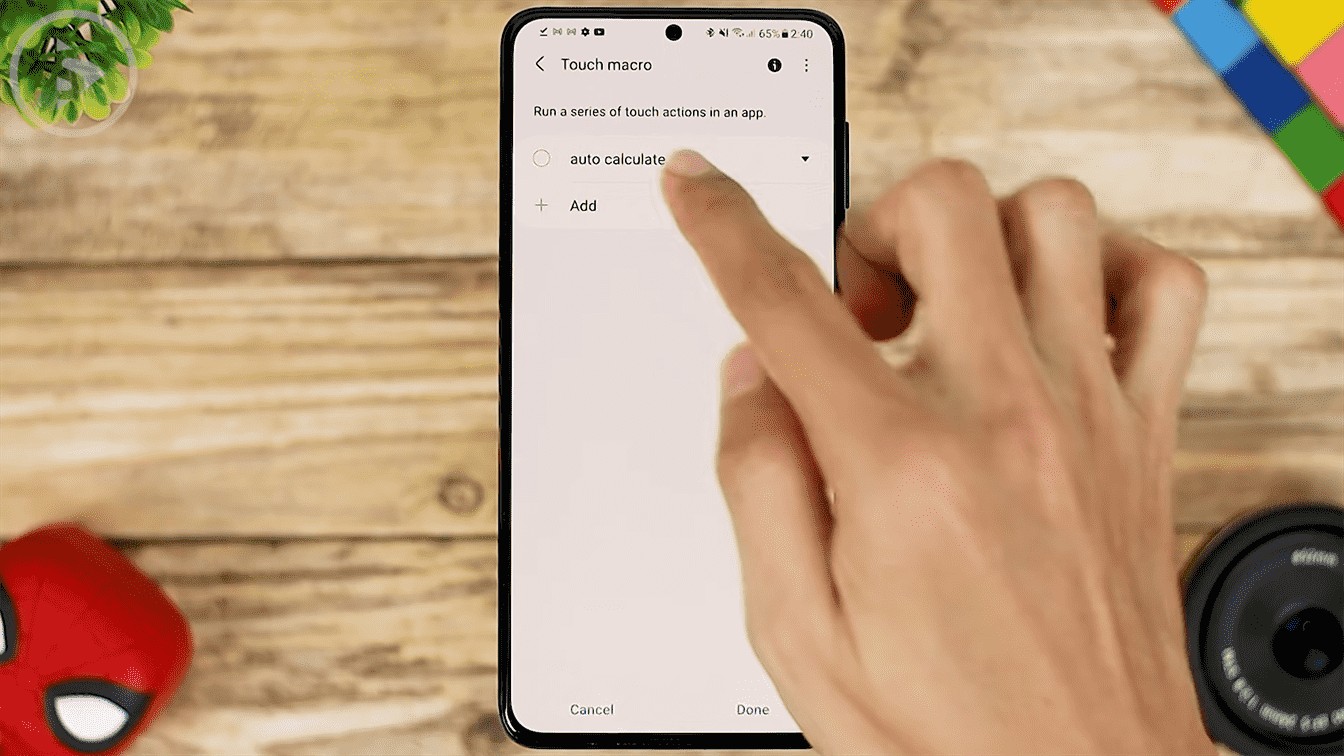 Automize Task with Touch Macro - 8 Fitur Terbaru Aplikasi Routine+ di HP Samsung
