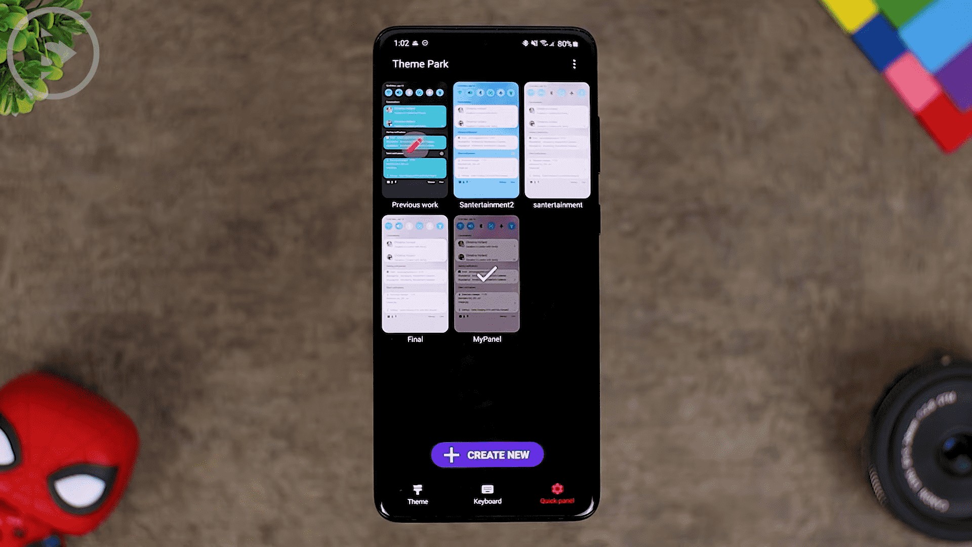 Cara Ubah Tampilan dan Warna Panel Notifikasi HP Samsung Di Theme Park