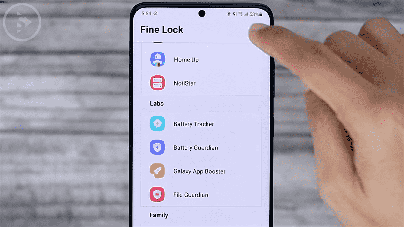 Fine Lock - 2 Fitur Baru Dari Galaxy Labs Untuk Meningkatkan Performa HP Samsung