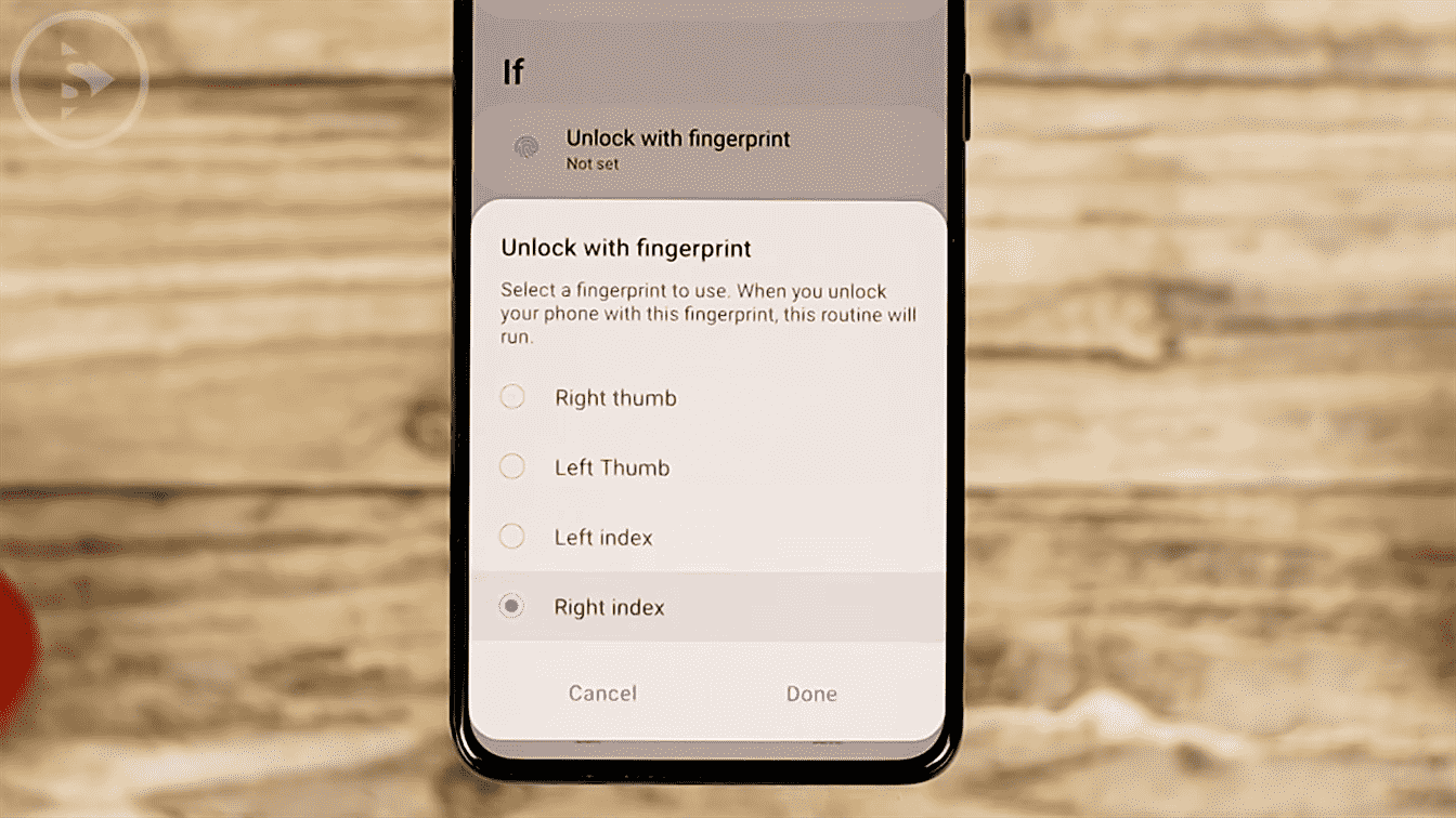 Fingerprint Based Quick Access - 8 Fitur Terbaru Aplikasi Routine+ di HP Samsung