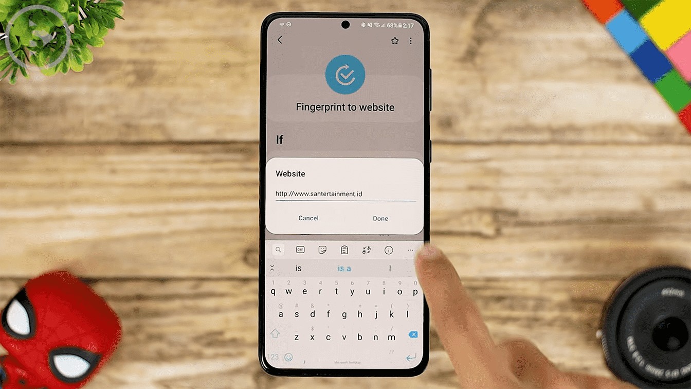 Fingerprint Based Quick Access - 8 Fitur Terbaru Aplikasi Routine+ di HP Samsung