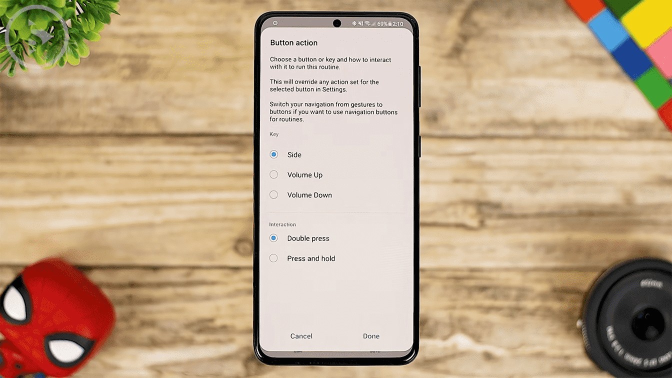 Location Based Quick Access - 8 Fitur Terbaru Aplikasi Routine+ di HP Samsung