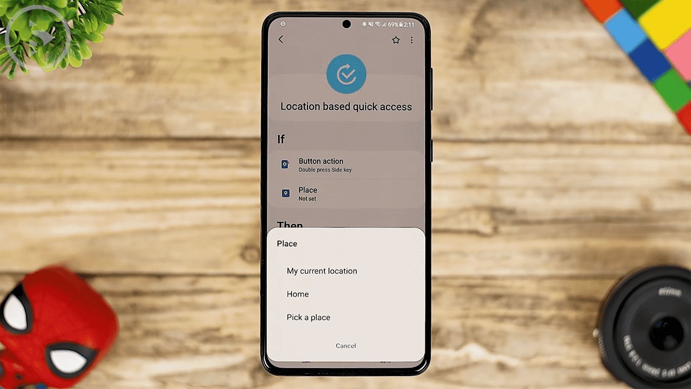 Location Based Quick Access - 8 Fitur Terbaru Aplikasi Routine+ di HP Samsung