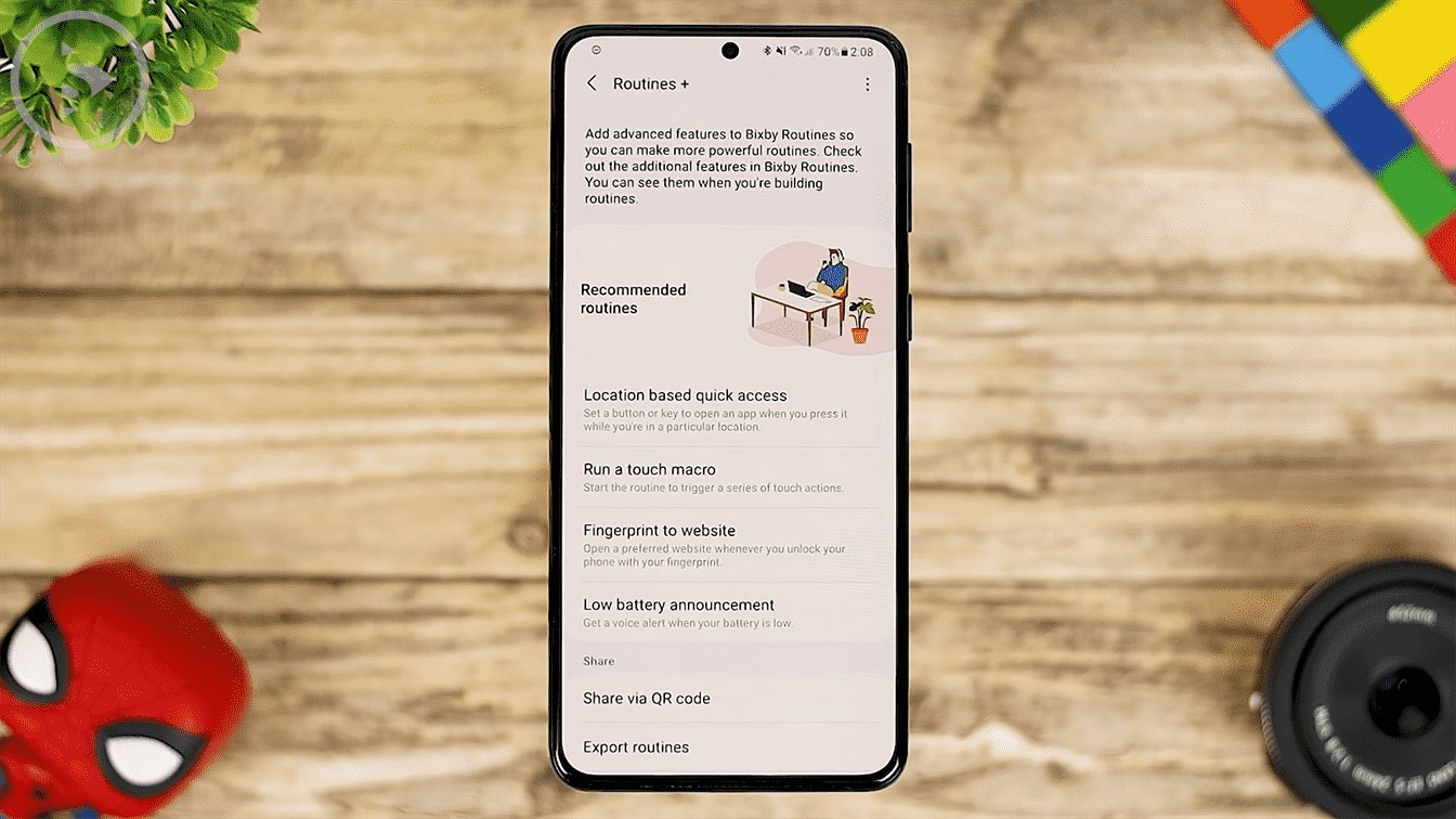 Seri Smartphone Samsung yang Support Routine+ - 8 Fitur Terbaru Aplikasi Routine+ di HP Samsung