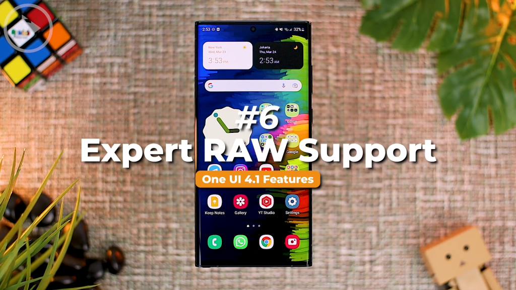 6. Expert RAW Support - 7 Latest One UI 4.1 Camera Features